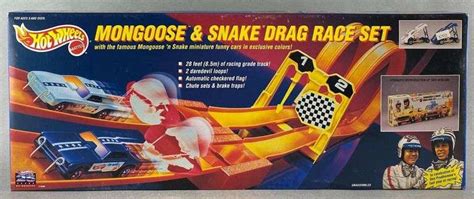 Hot Wheels Mongoose And Snake Drag Race Set Matthew Bullock Auctioneers