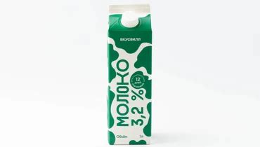 Молоко 3,2% с крышкой,1 л с бесплатной доставкой на дом из «ВкусВилл»