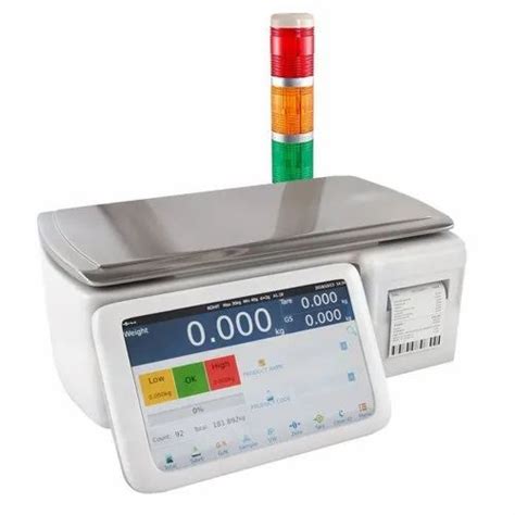 Samurai Counting And Weighing Scale With Inbuilt Barcode Label Printer Size 280x385mm At