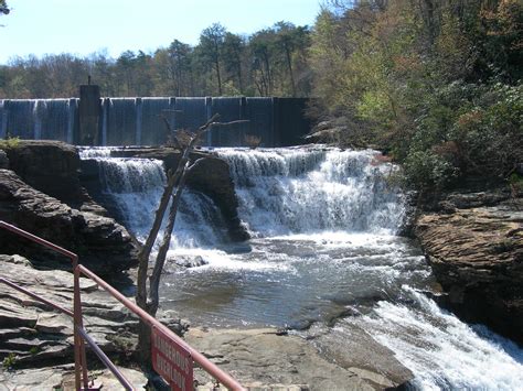 Desoto Falls And Aa Miller Dam Mentone Alabama The Dam Flickr