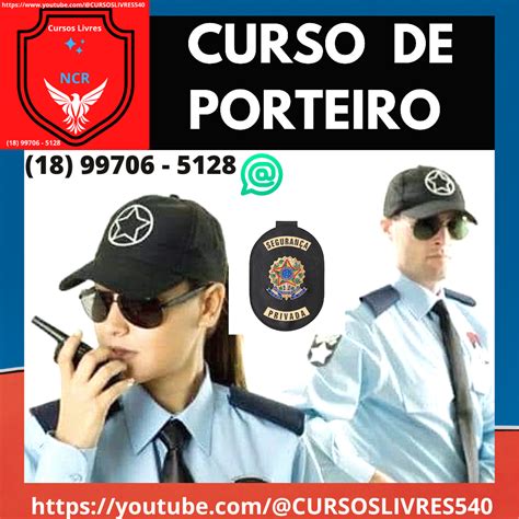 Curso De Porteiro Valor - CURSO DE PORTEIRO