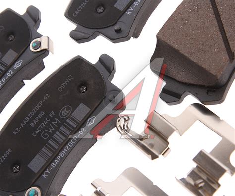 3502340AKY00A Колодки тормозные HAVAL F7,F7x задние (4шт.) OE ...