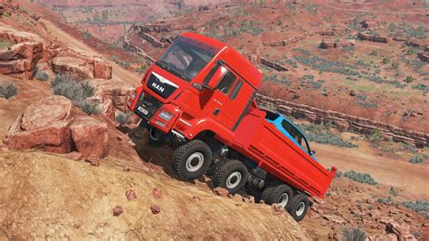 Man Tgs Truck Performance Beamng Drive Youtube