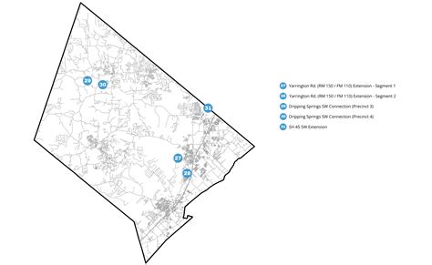 Regional Connectivity projects — Hays County Bonds 2024