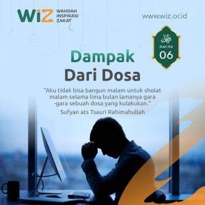 Ramadhan Hari Ke 6 Dampak Dari Dosa WAHDAH INSPIRASI ZAKAT