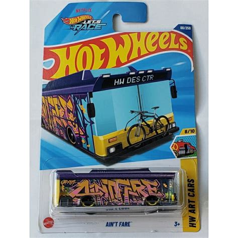 Hot Wheels Ônibus Ain T Fare Shopee Brasil