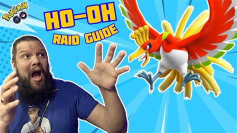 Shiny Ho Oh Pokemon Go Raid Guide Tunas Tips For Pokemon Go Youtube