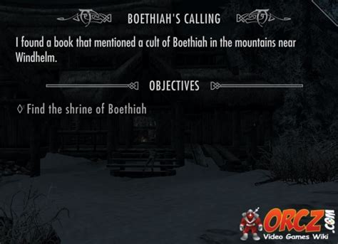 Skyrim: Boethiah's Calling - Orcz.com, The Video Games Wiki