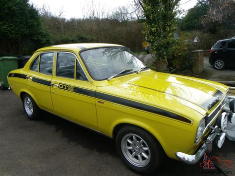 1971 Ford Escort Mk 1 1300 Gt Yellow