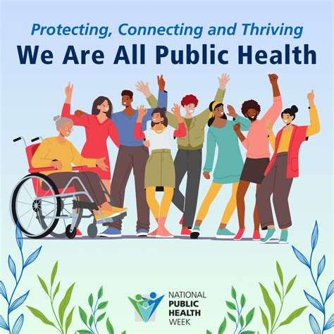 National Public Health Week April College For Community