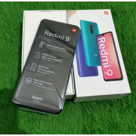 XIAOMI REDMI 9 RAM 3 32 4 64 FULLSET MULUS GARANSI GARANSI TAM