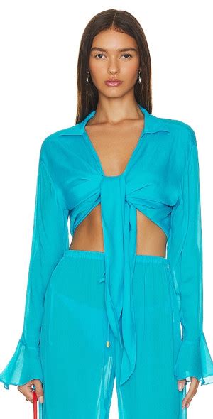 Cin Cin Luau Sheer Top