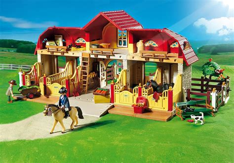 Großer Reiterhof mit Paddocks - 5221 - PLAYMOBIL® Deutschland