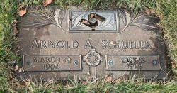 Arnold A Schueler Homenaje De Find A Grave