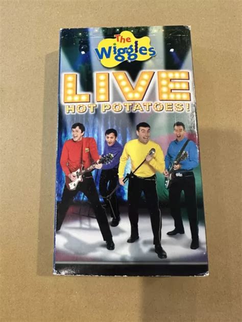 THE WIGGLES Live Hot Potatoes VHS FREE SHIPPING PicClick UK