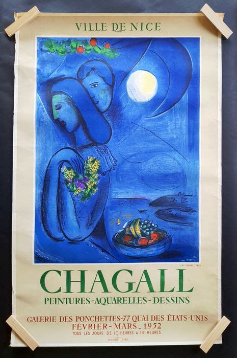 Chagall Marc After Affiche Lithographie Mourlot Catawiki