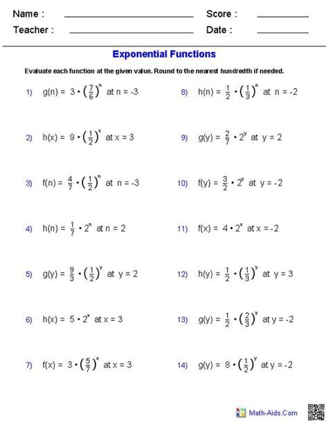 Intro To Ap Calculus Worksheets