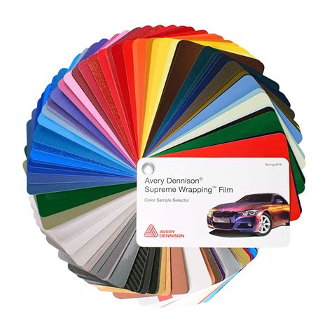 Avery Vinyl Wrap Colors