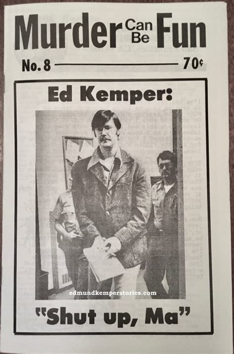 Rare Magazine Featuring The Kemper Case Edmund Kemper Storiesedmund