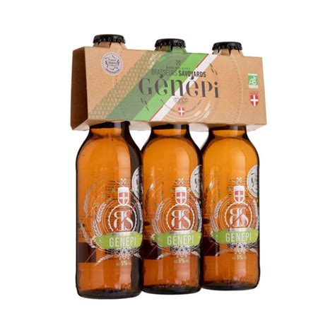 Pack Bi Re Blonde Bio Au G N Pi Brasseurs Savoyards X Cl