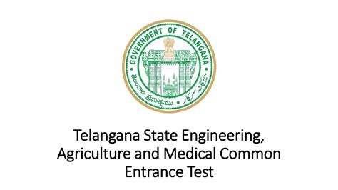 Telangana State Engineering Agriculture And Medical Common Entrance Test