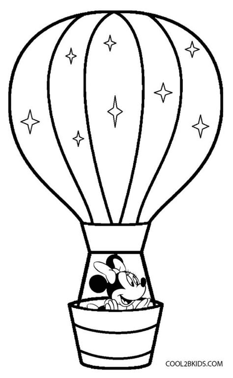 Heißluftballon Ausmalbild - Top Ausmalbild Heißluftballon Heißluftballon: Ausmalbilder ...