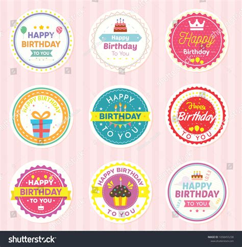 Happy Birthday Sticker