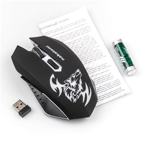 Беспроводная игровая мышь Nakatomi MROG-15U