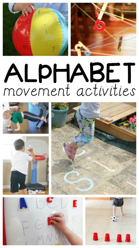 10 of the Best Alphabet Movement Activities - Fun-A-Day!