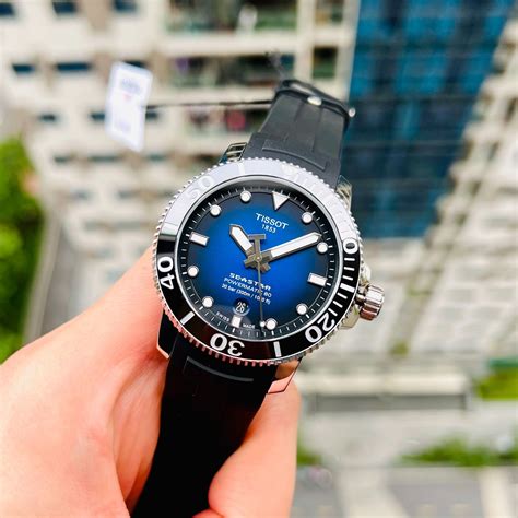 Tissot Seastar 1000 Blue - T120.407.17.041.00 ( T1204071704100 ...