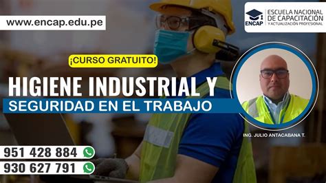 Curso Higiene Industrial Y Seguridad En El Trabajo 2023 Youtube