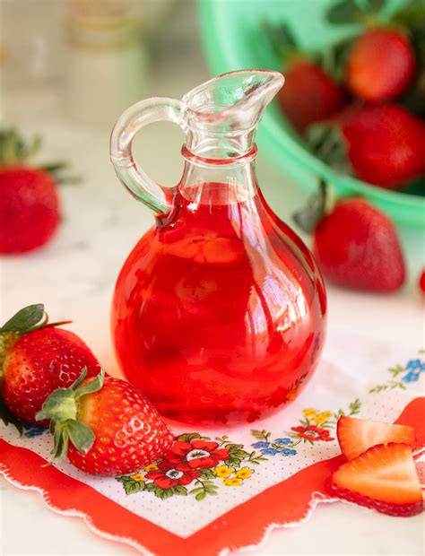 strawberry simple syrup recipes 10