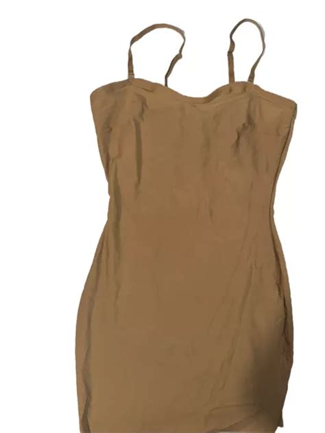Assets By Sarah Blakley Spanx Nude Fantastic Firmers Tank Dress Shapewear X Picclick Uk