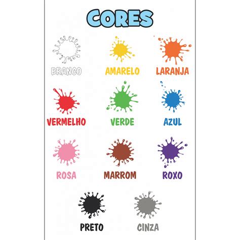 Cor Com H Em Português - Nomes De Cores Em Português | Aprenda 20 expressões com cores em ...
