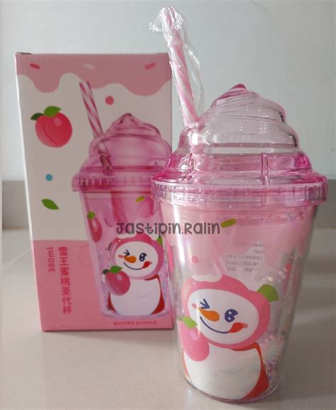 Tumbler Mixue Sundae Cup Pink Lazada Indonesia