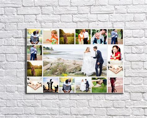 Tablou Poze Colaj Personalizare Tablou Colaj 17 Fotografii Happy T