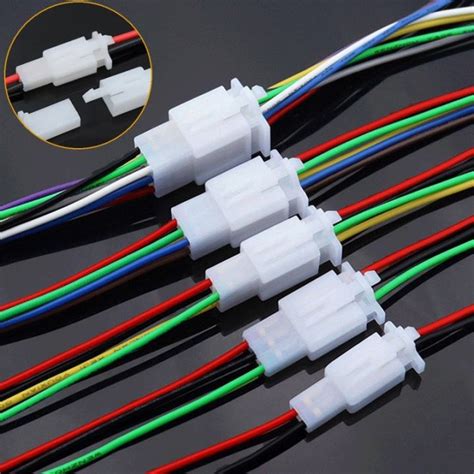 2.8mm Auto Wire Quick Connector 1/2/3/4/6/9 Pin Car Connect Wire Connectors Male and Female Plug ...