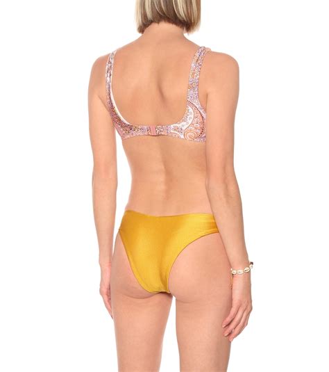 Bikini Bottoms In Yellow Zimmermann Mytheresa