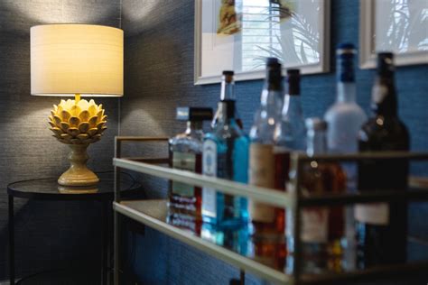 drawing room bar contemporary home bar   timothy james