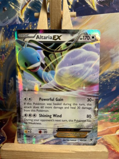 Altaria 83 124 EX Fates Collide Ultra Rare Pokemon NM Values MAVIN