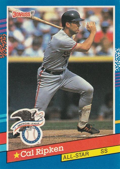 1991 Donruss 52 Cal Ripken Trading Card Database