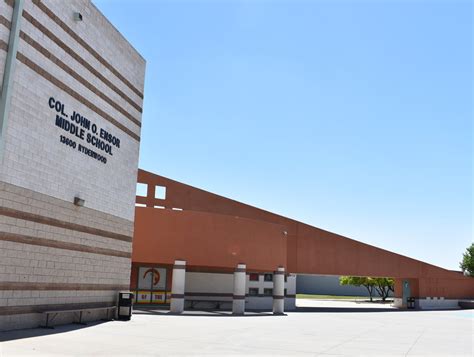 John O Ensor Middle School Psrbb Architects El Paso Texas Architects