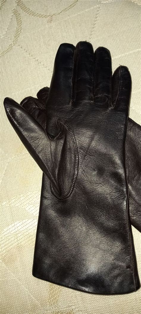 Женские кожанные перчатки