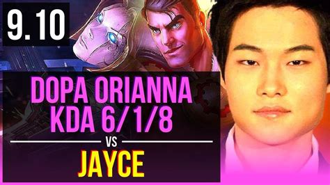 Dopa Orianna Vs Jayce Mid Kda Korea Challenger V