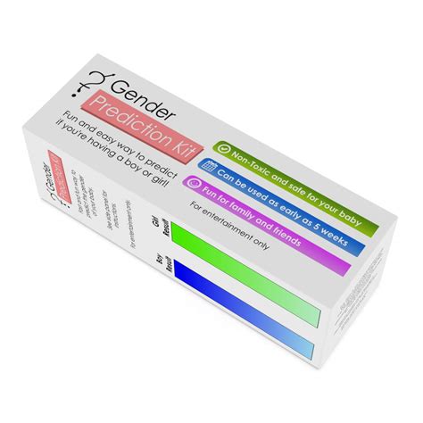 Baby Gender Prediction Test Kit Early Pregnancy Prenatal Sex Test Predict If Your Baby Is A