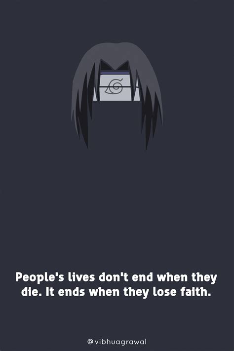 Itachi | Naruto quotes, Itachi quotes, Anime quotes inspirational