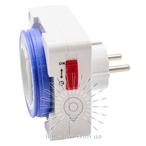 Таймер Lemanso механический квадратный маленький LM663 | LEMANSO™