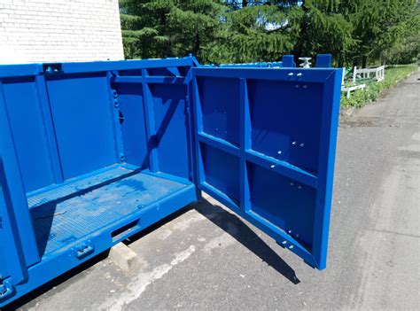 Офшорный контейнер-корзина для транспортировки бочек