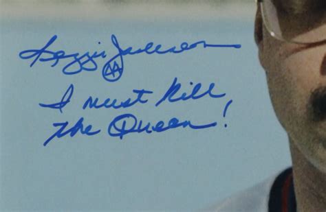 Reggie Jackson Signed The Naked Gun From The Files Of Police Squad