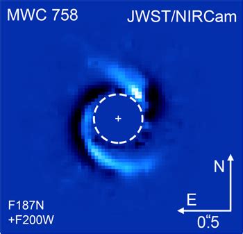 ウェッブ望遠鏡惑星系形成の最初の画像を撮影 Webb telescope takes its first images of forming